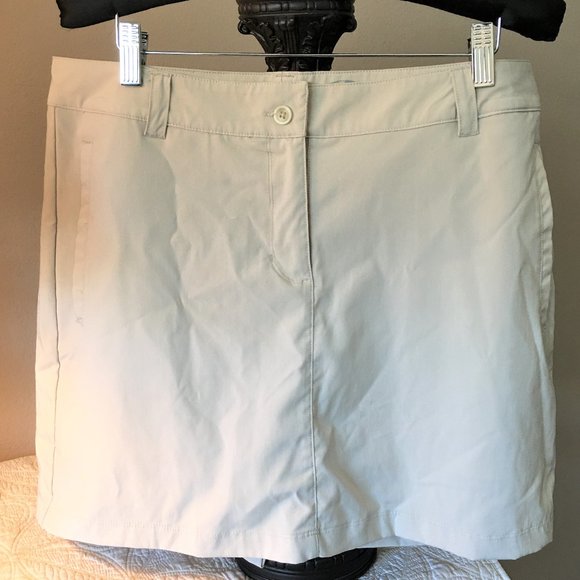 CHAMPION Tan Golf "Duo Dry Max" Skort | SIZE 12 - Picture 2 of 12